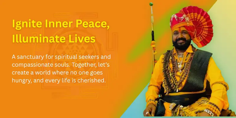 Ignite Inner Peace, Illuminate Lives - Guruji